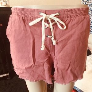 Pink shorts